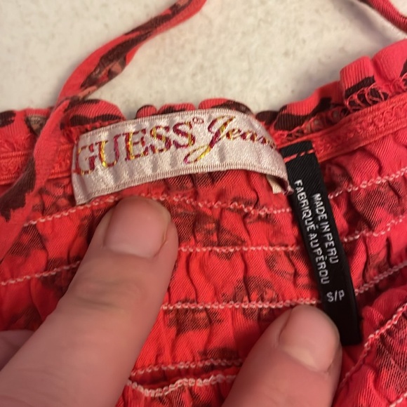 Guess leopard print tube halter top - Picture 2 of 3